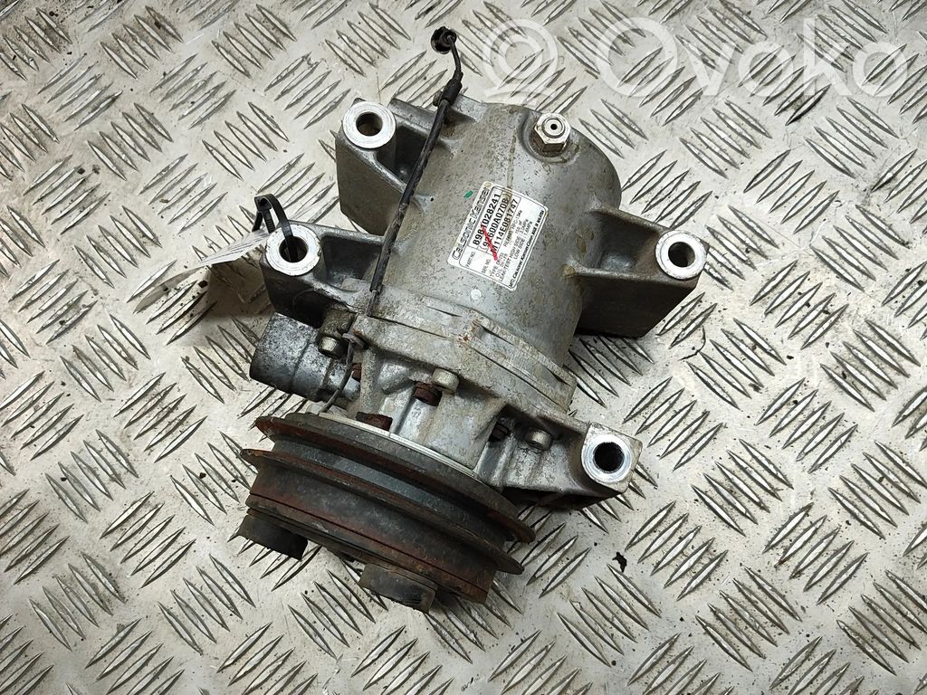 Isuzu D-Max Ilmastointilaitteen kompressorin pumppu (A/C) 