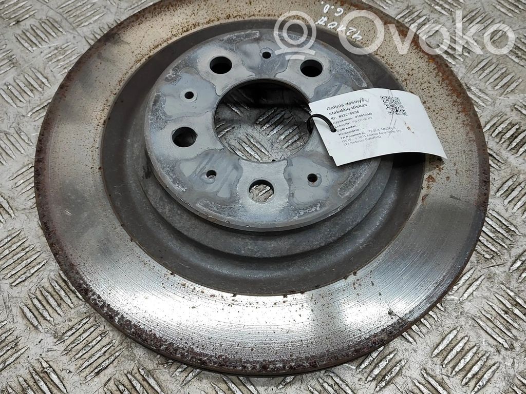 Disco de freno trasero   104463100D
