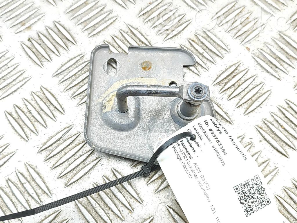 Audi Q3 F3 Système poignée, câble ouverture de capot