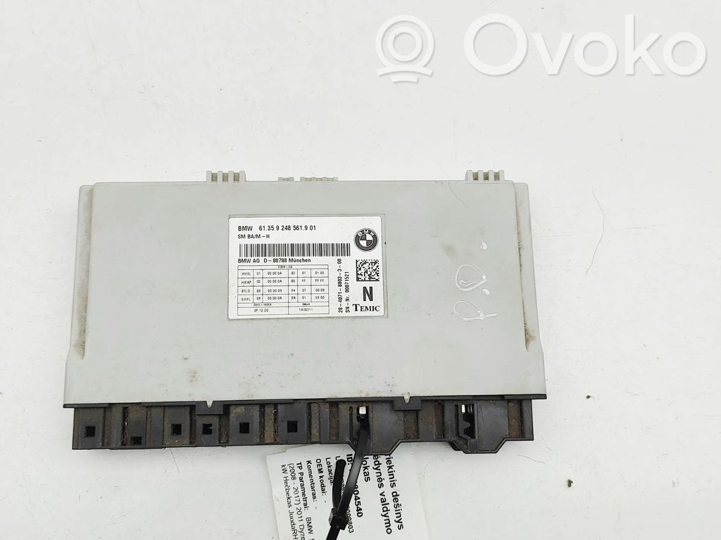 BMW 5 GT F07 Modul comandă scaune 