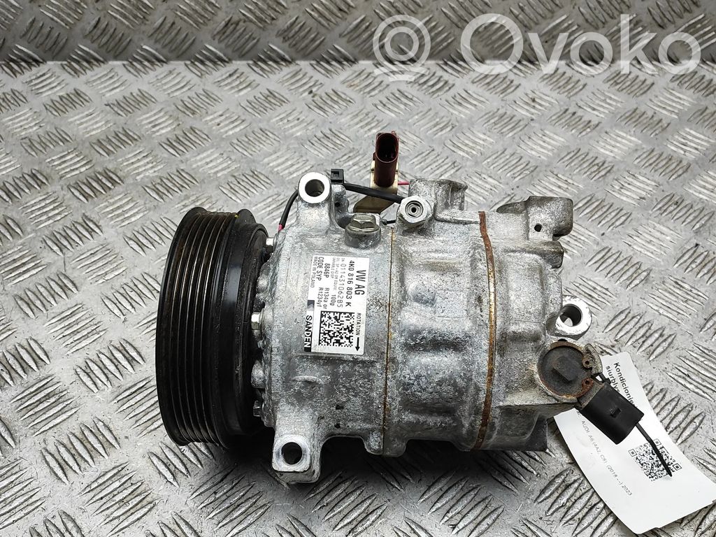 Audi A6 S6 C8 4K Kompresor / Sprężarka klimatyzacji A/C 