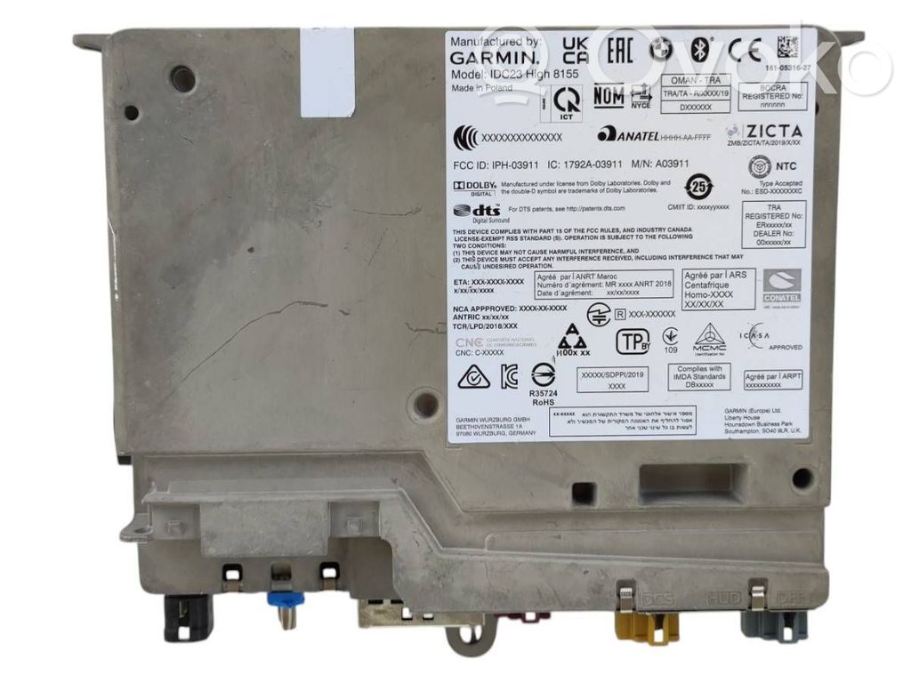 Stacja multimedialna GPS / CD / DVD   5A5A8A4AUTOSSO,5A5A8A4,CI5A5A8A4
