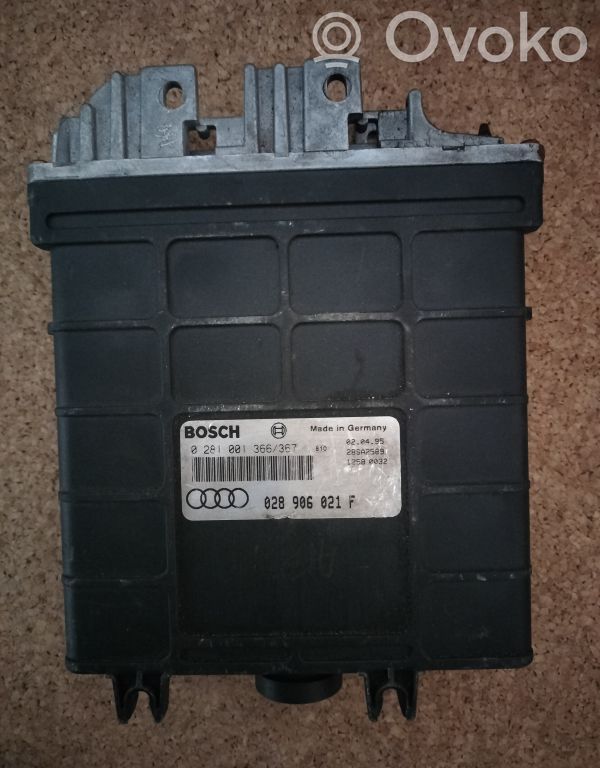 Engine control unit/module   028906021F,0281001366,0281001367