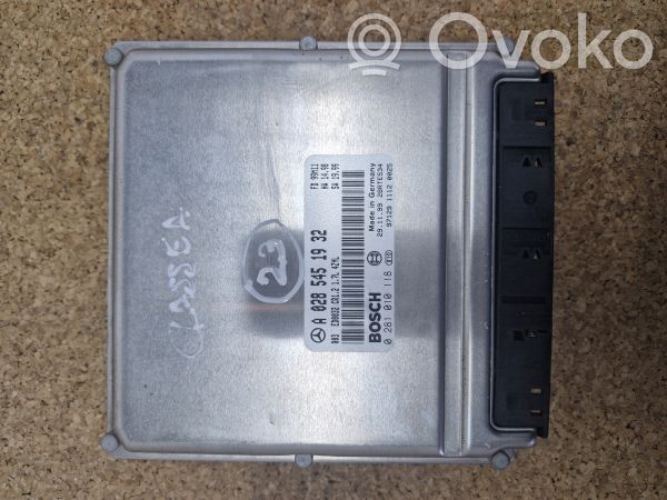 Engine control unit/module   A0285451932,0281010118