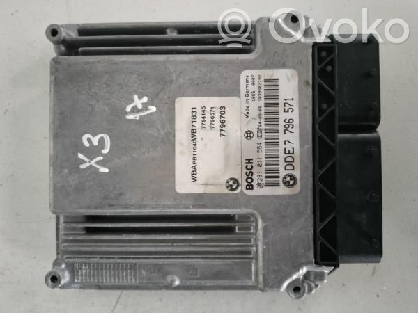 BMW X3 E83 Engine control unit/module 