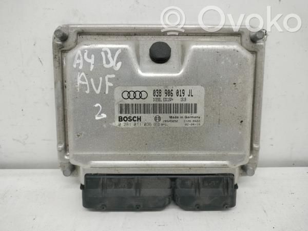 Engine control unit/module   038906019JL,0281011036