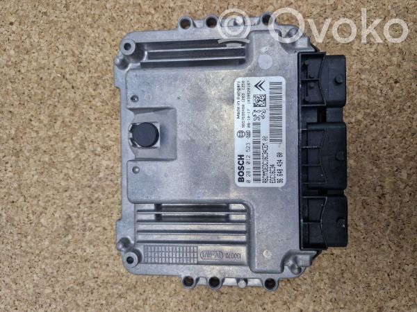 Engine control unit/module   9664843480,0281012523