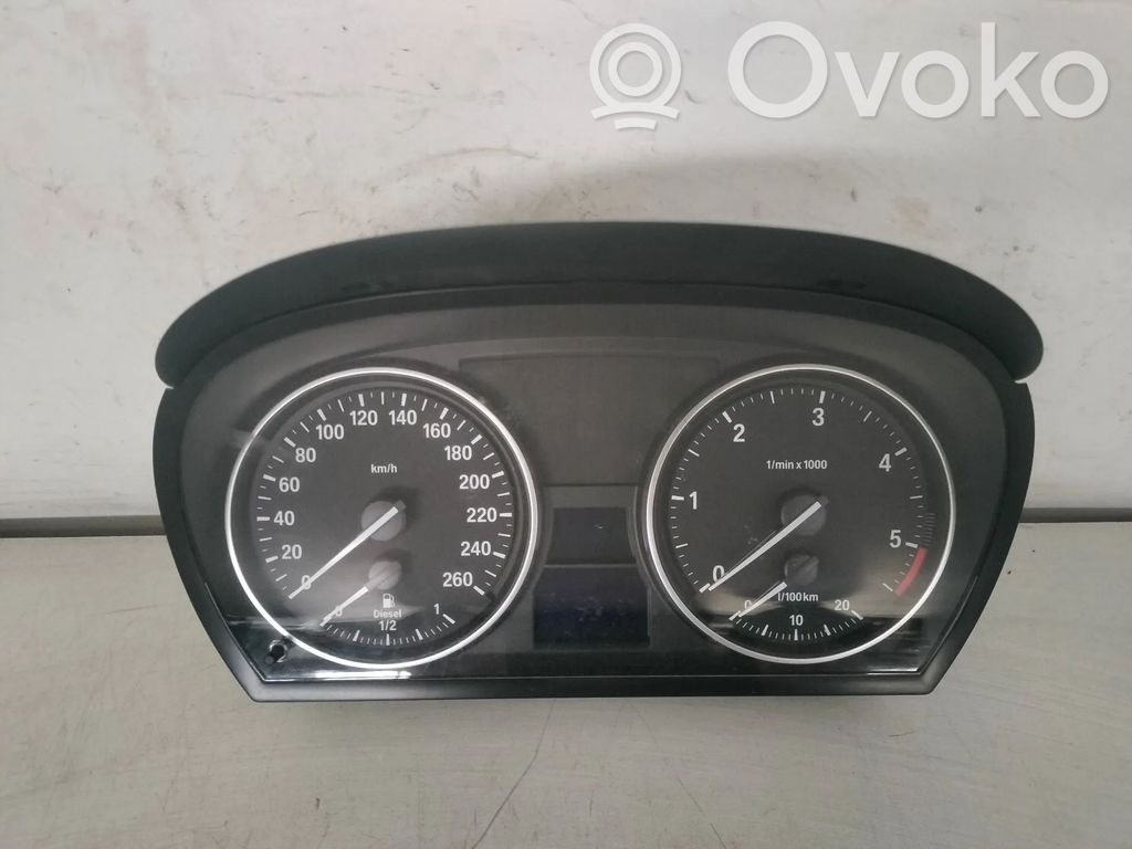 BMW 3 E90 E91 Speedometer (instrument cluster) 
