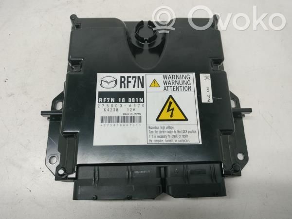 Engine control unit/module   2758006670,RF7N18881N