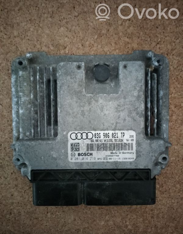 Audi A3 S3 8P Engine control unit/module 