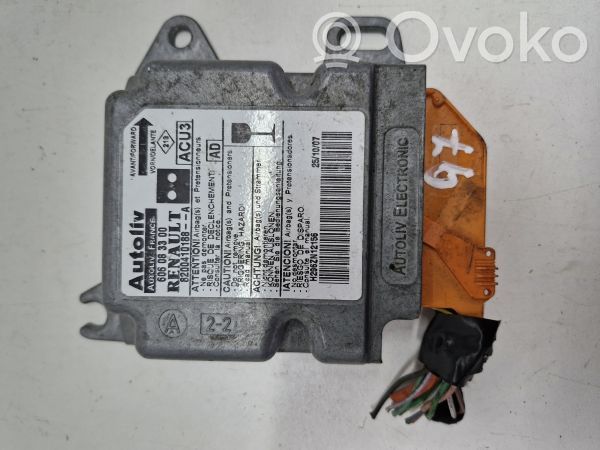 Airbag control unit/module   8200410188,606083300