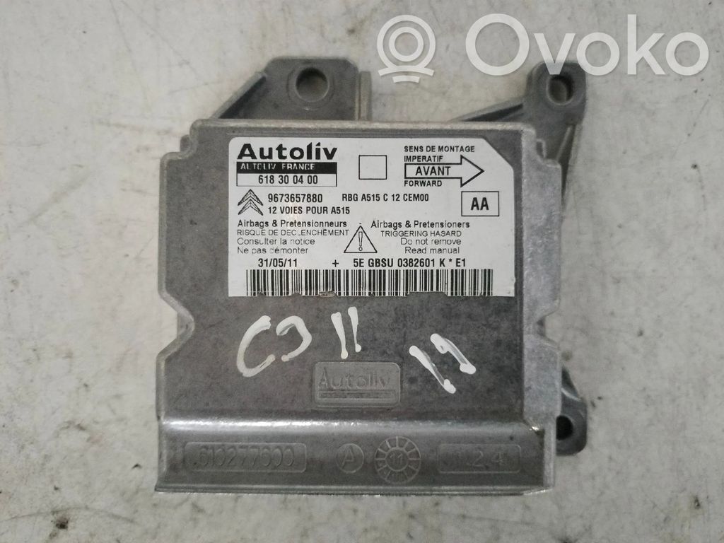 Citroen C3 Airbag control unit/module 