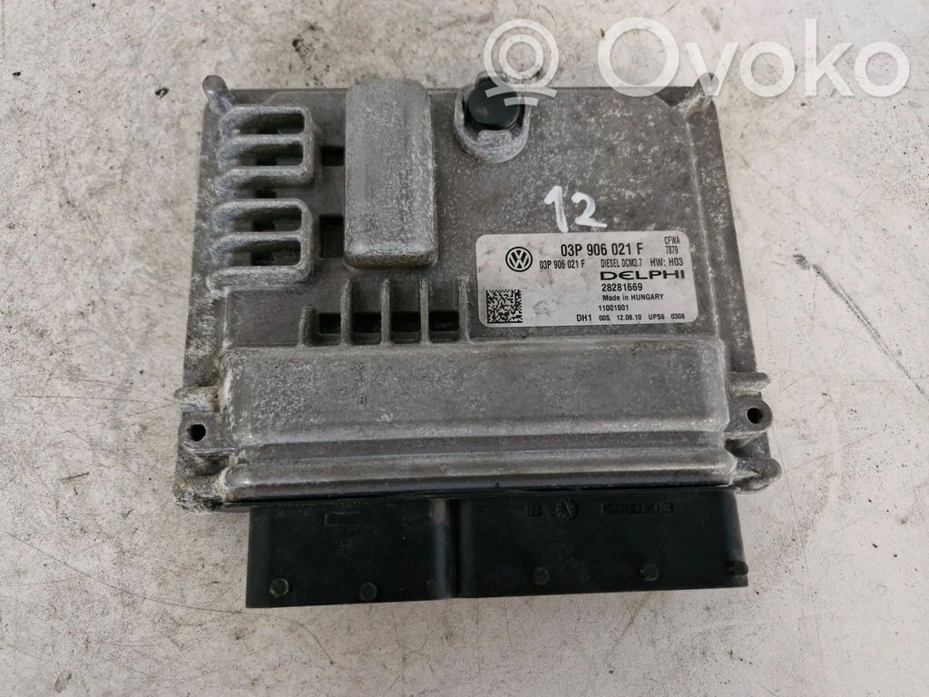 Skoda Fabia Mk2 (5J) Engine control unit/module 