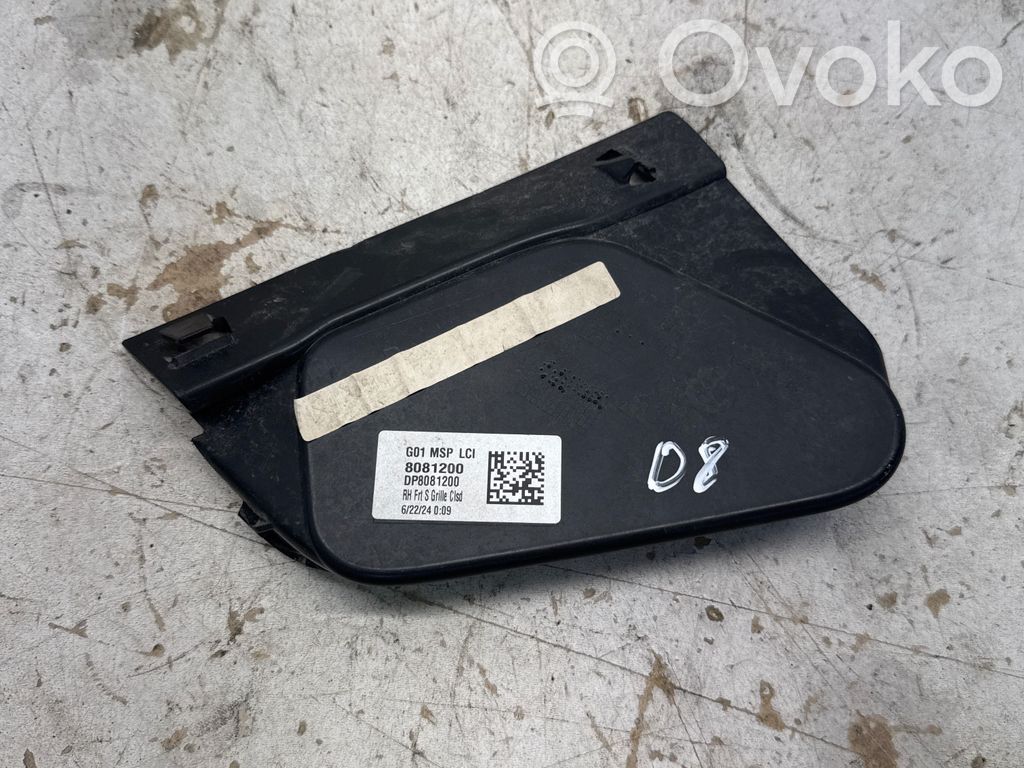 BMW X3 G01 Kratka dolna zderzaka przedniego 