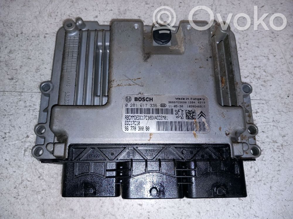 Citroen C3 Engine control unit/module 