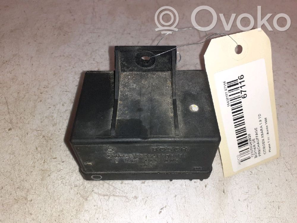 Citroen Xsara Glow plug pre-heat relay 