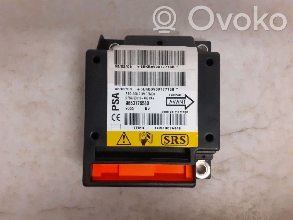 Airbag control unit/module   654673,654673,654673