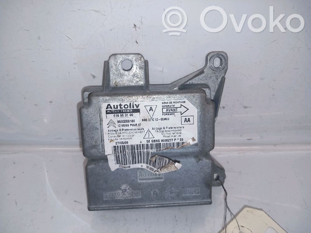 Citroen C5 Unidad de control/módulo del Airbag 