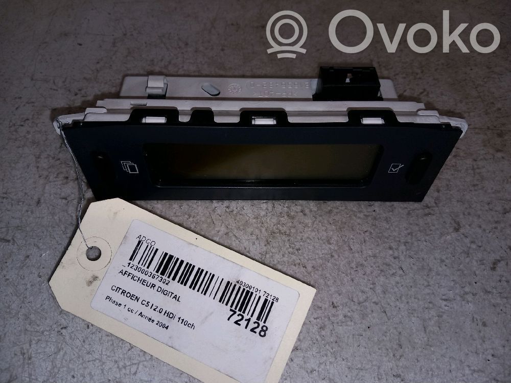Citroen C5 Screen/display/small screen 