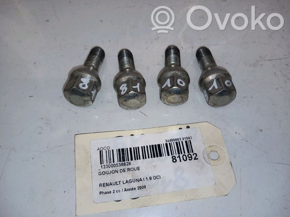 Renault Laguna I Mutterit/pultit 