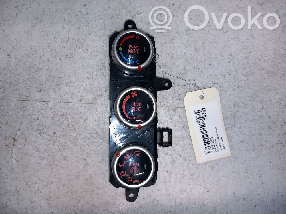 Citroen C-Zero Climate control unit 