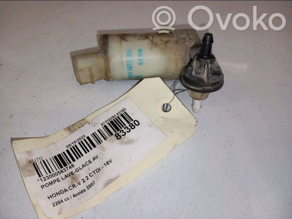 Windscreen/windshield washer pump   76806SMAJ02,76806SMAJ02
