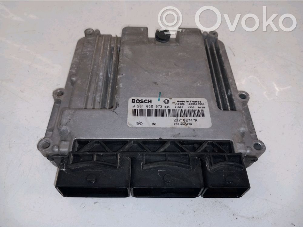Renault Captur Engine control unit/module 