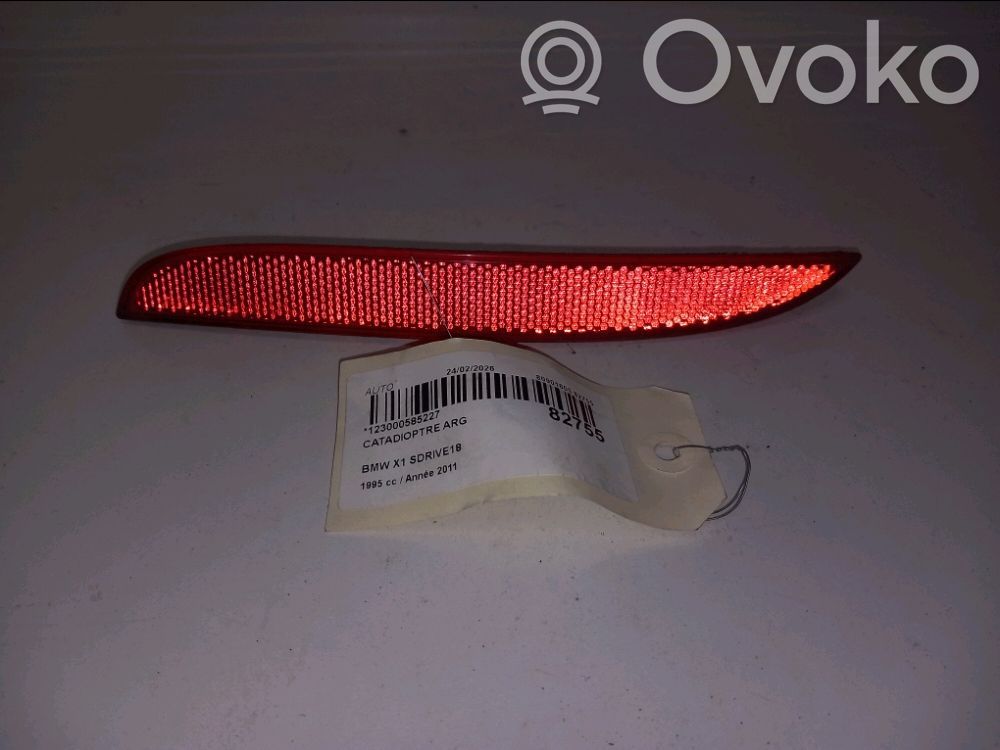 BMW X1 E84 Odblask lampy tylnej 