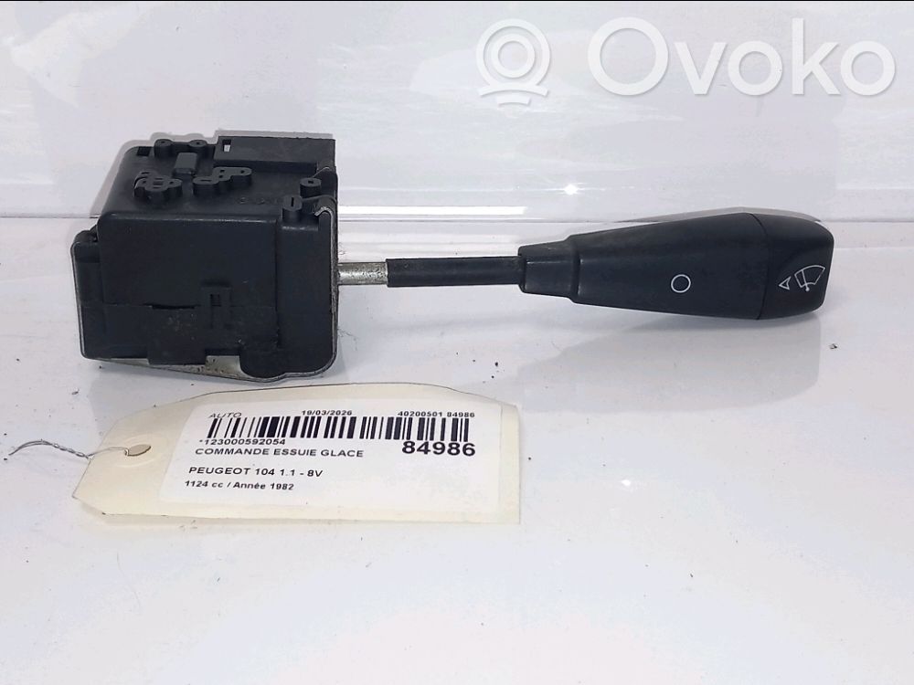 Peugeot 104 Interruptores/botones de la columna de dirección 