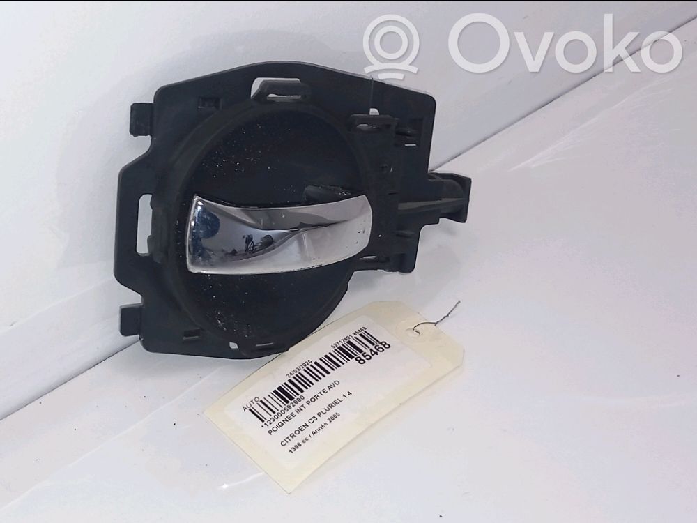 Citroen C3 Pluriel Front door interior handle 