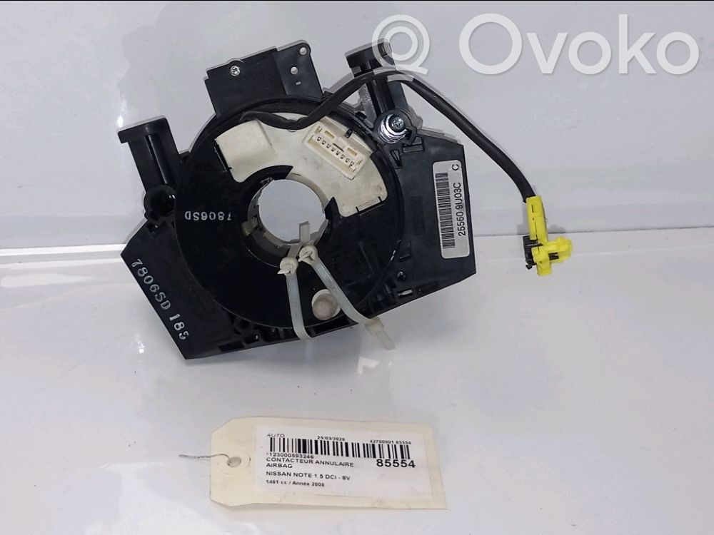 Nissan Note (E11) Airbag slip ring squib (SRS ring) 