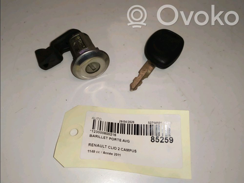 Renault Clio III Front door lock 