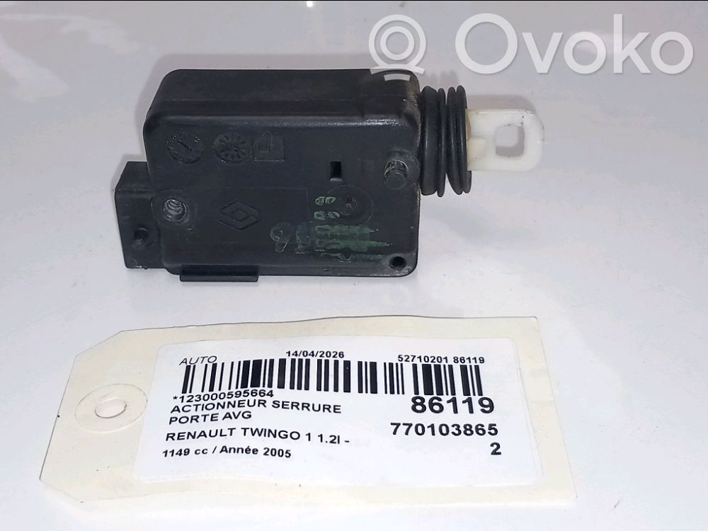 Central locking motor   7701038652,7701038652