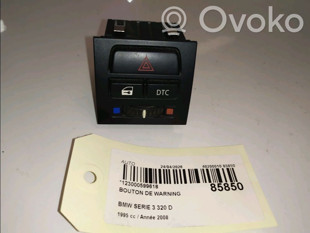 BMW 3 E90 E91 Hazard light switch 