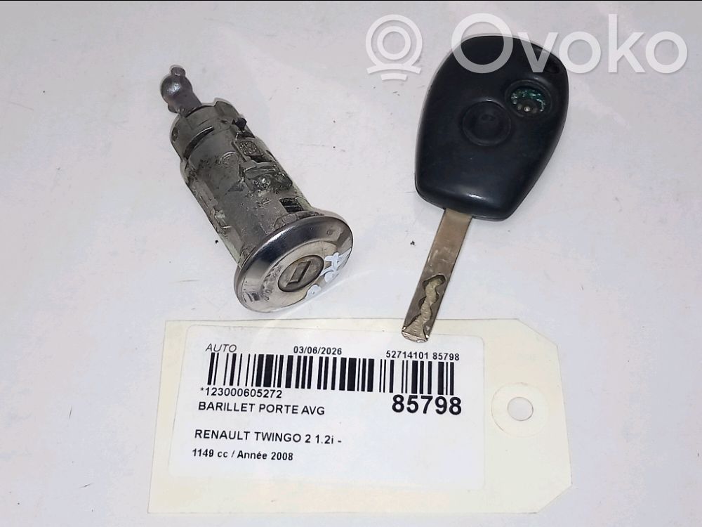 Front door lock   7701209648,7701209648