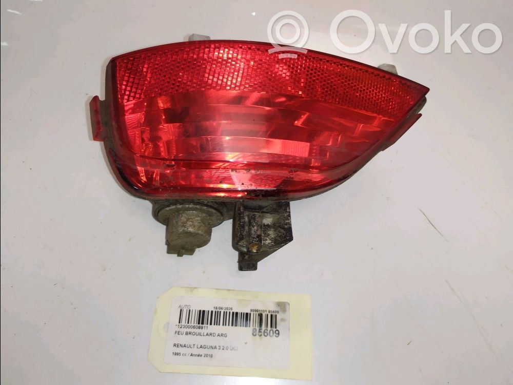 Renault Laguna III Takasumuvalo 