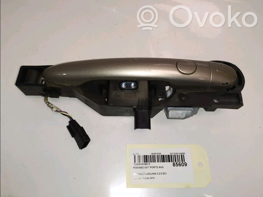 Renault Laguna III Maniglia esterna per portiera anteriore 