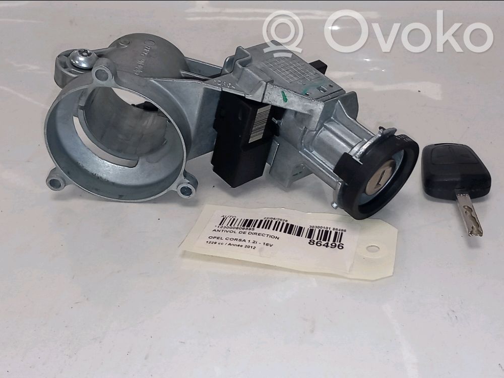 Opel Corsa D Verrouillage du volant