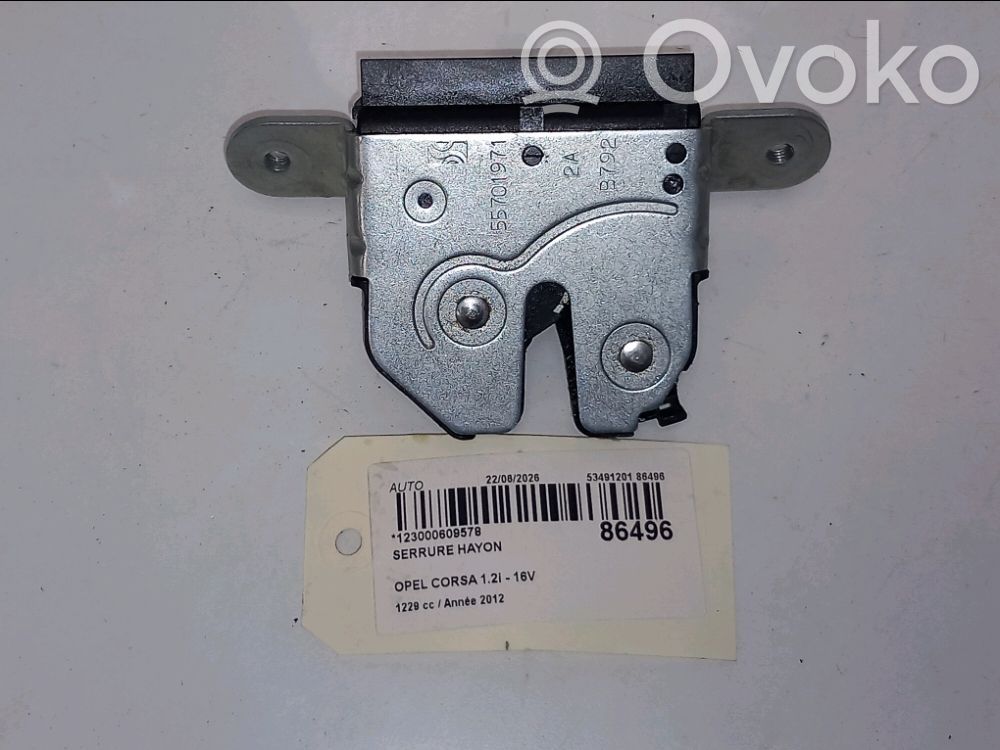 Cerradura de puerta delantera   39021416,39021416