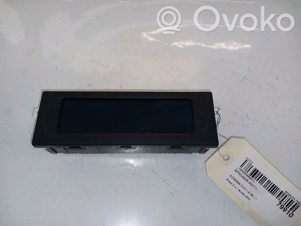 Citroen C3 Ecran/afișaj/ecran mic 