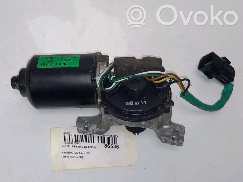 Hyundai i20 (PB PBT) Motor ștergător 