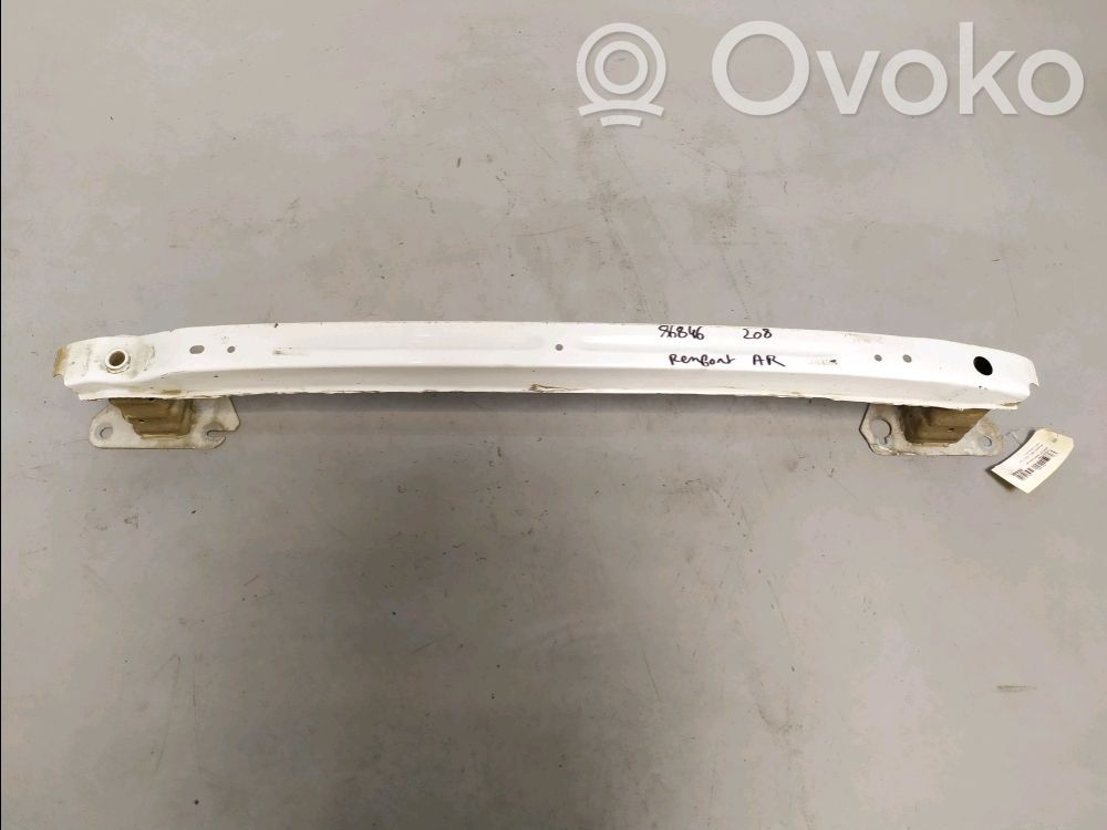 Peugeot 208 I Traversa di supporto paraurti posteriore 