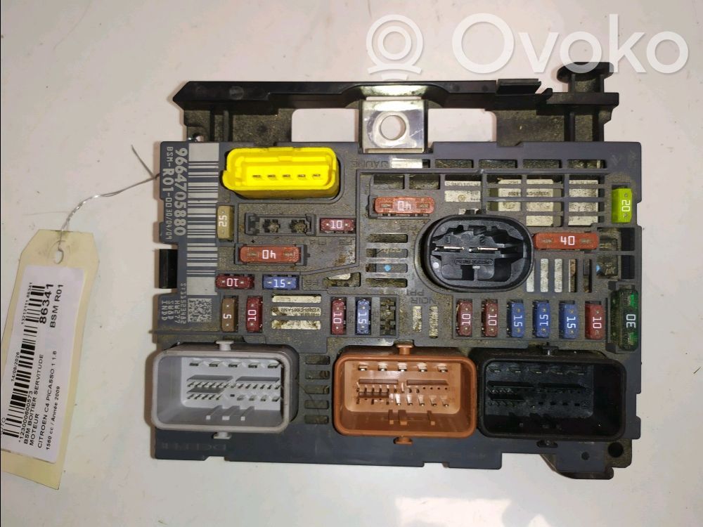 Citroen C4 I Picasso Sterownik / moduł wtrysku 