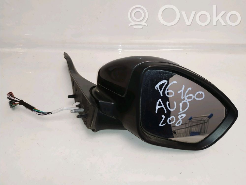 Peugeot 208 I Manualne lusterko boczne drzwi przednich 