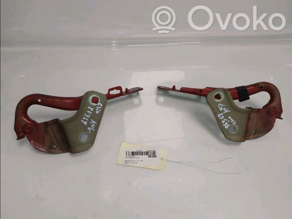 Renault Clio III Charnière, capot moteur