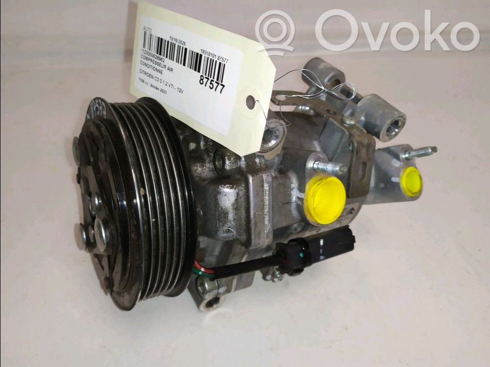 Citroen C3 Kompresor / Sprężarka klimatyzacji A/C 