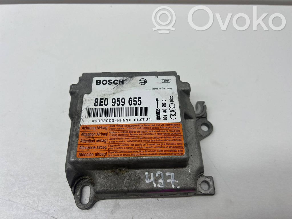 Airbag control unit/module   8E0959655