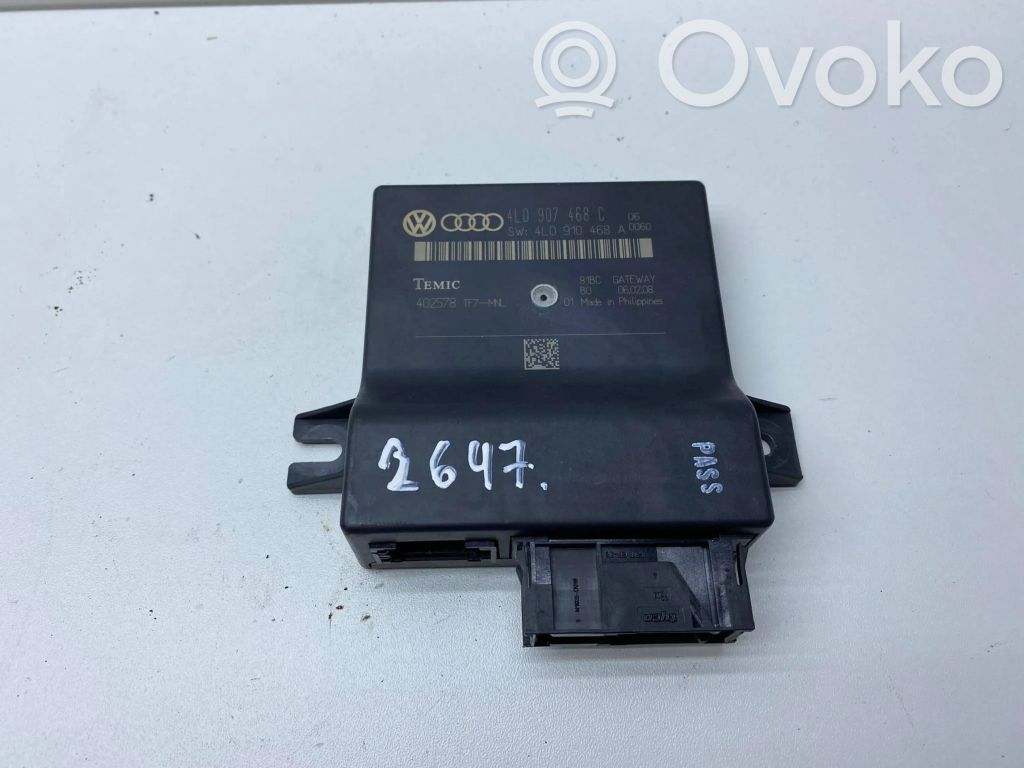 Audi A6 S6 C6 4F Gateway control module 