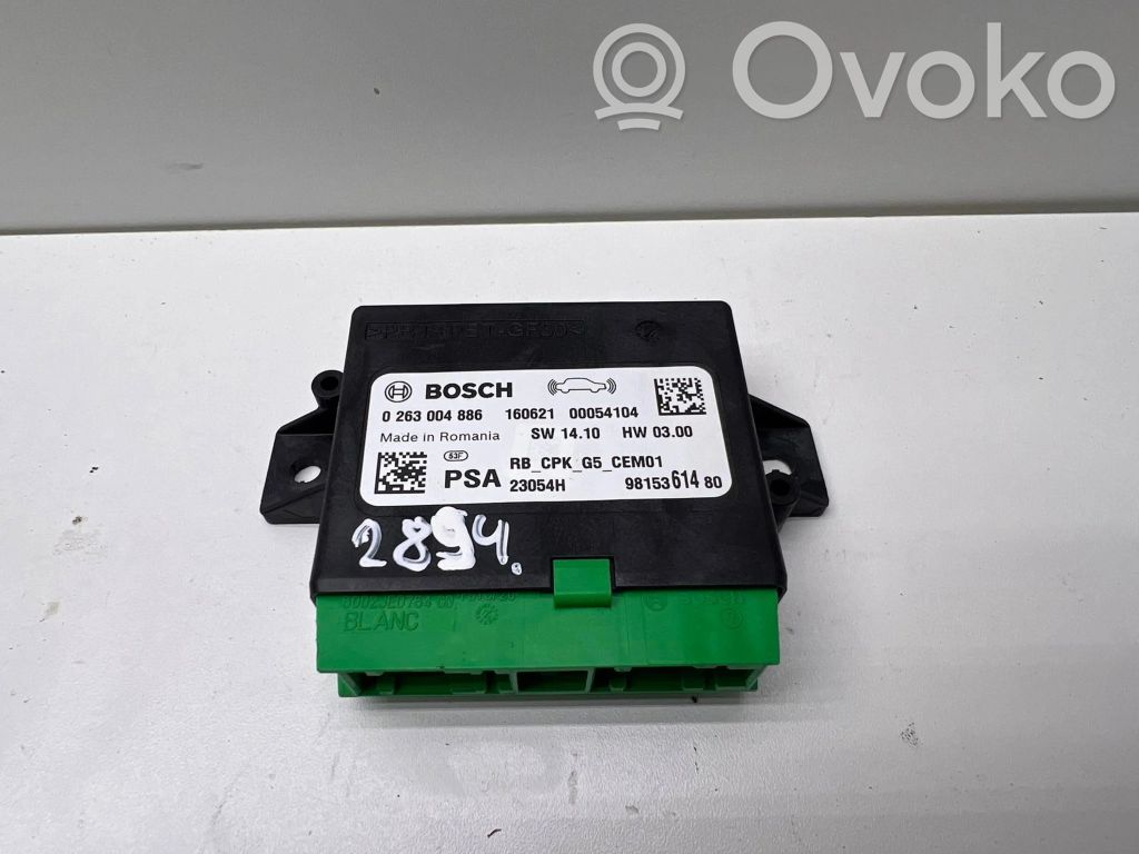 Citroen Jumpy Parking PDC control unit/module 