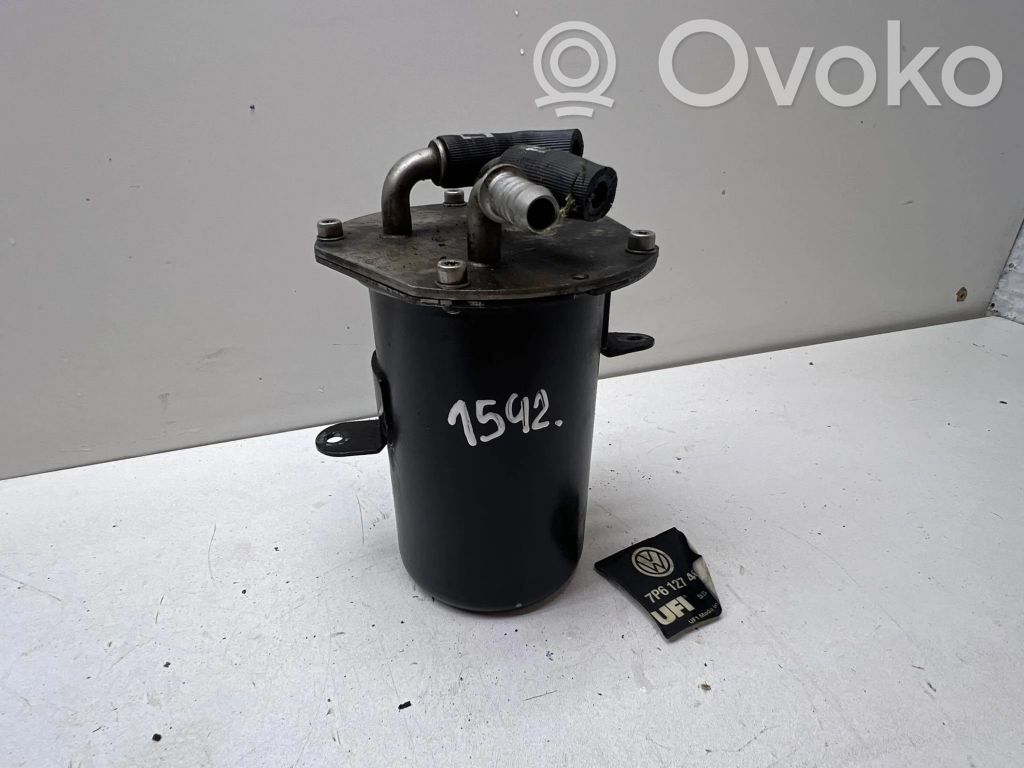 Volkswagen Touareg II Fuel filter housing 